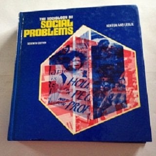 The sociology of social problems