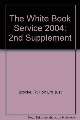 White Book Service 2004