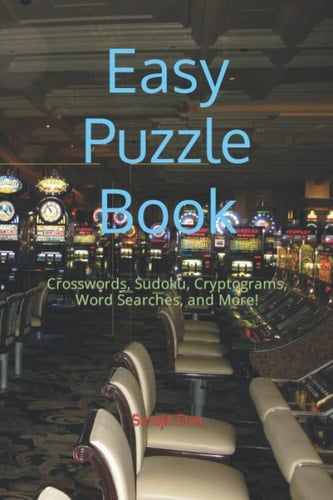 Easy Puzzle Book: Crosswords, Sudoku, Cryptograms, Word Searches, and More!
