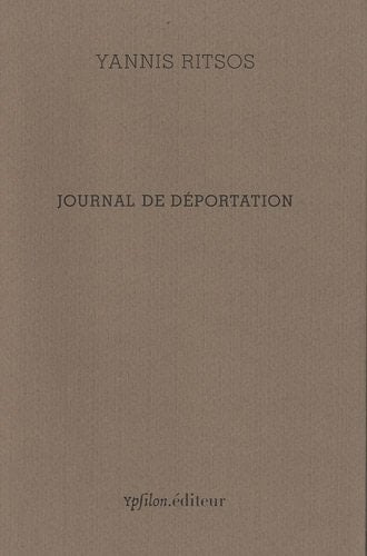 Journal de déportation 1948-1950