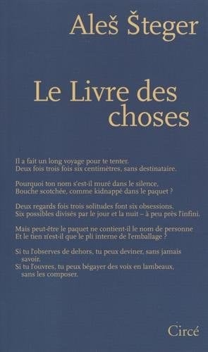 Le livre des choses