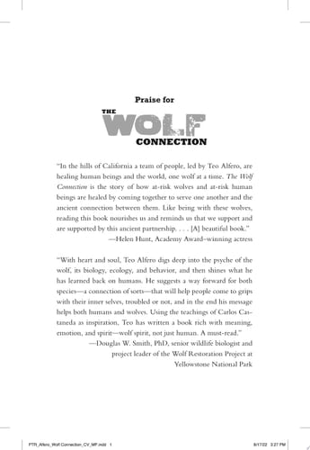 The Wolf Connection What Wolves Can Teach Us about Being Human