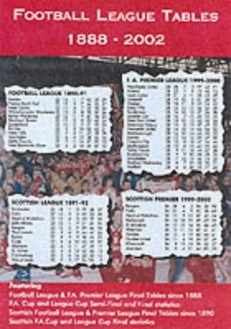 Football League Tables 1888-2002