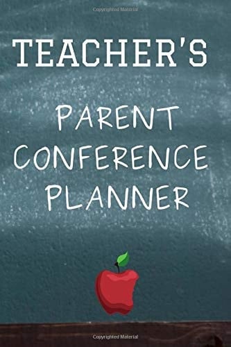 Teacher's Parent Conference Planner Manage Notes for Class Before Parent Conferences