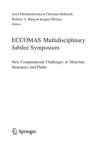 ECCOMAS Multidisciplinary Jubilee Symposium