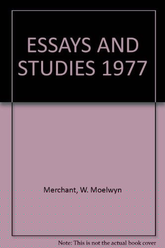Essays and Studies-1977