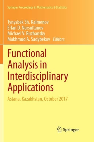 Functional Analysis in Interdisciplinary Applications Astana, Kazakhstan, October 2017