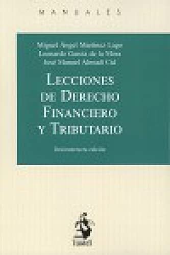Lecciones de derecho financiero y tributario