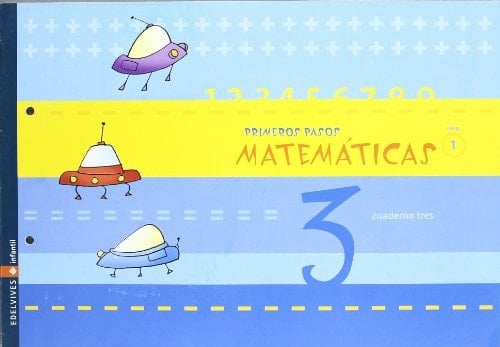 Matematicas Primeros pasos Nivel 1 (Cuaderno 3) Infantil