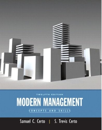 Modern Management + Mymanagementlab With Pearson Etext: Concepts and Skills