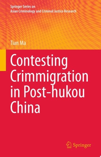Contesting Crimmigration in Post-hukou China