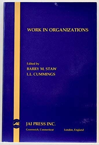 Work in Organizations