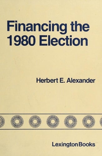 Financing the 1980 election