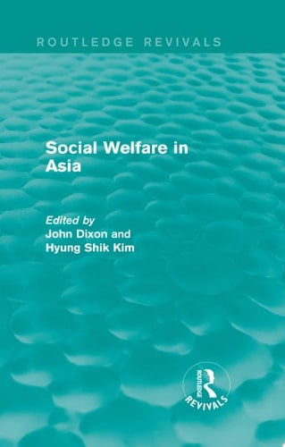 Social Welfare in Asia