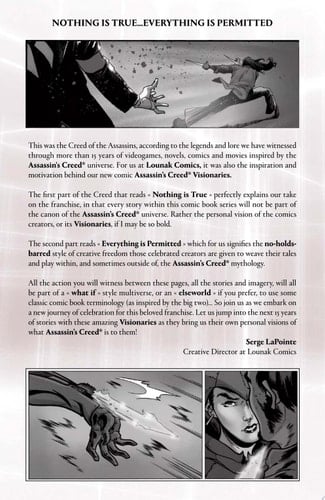 Assassin's Creed Visionaries Vol 1