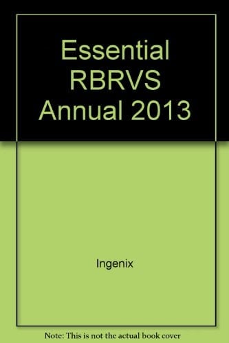 The Essential RBRVS 2013 Annual 1st Quarter Update