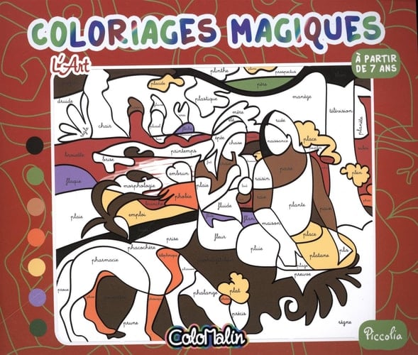 L'art Coloriages magiques
