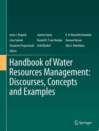 Handbook of Water Resources Management: Discourses, Concepts and Examples