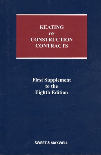 Keating on Construction Contracts