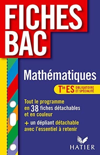 Mathématiques Tle ES