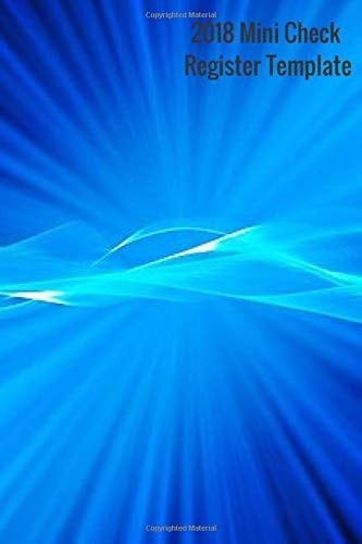 2018 Mini Check Register Template 2018 Check Sheet Log