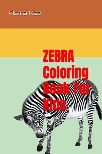 ZEBRA Coloring Book For Kids