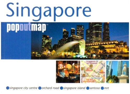 Singapore Popout Map