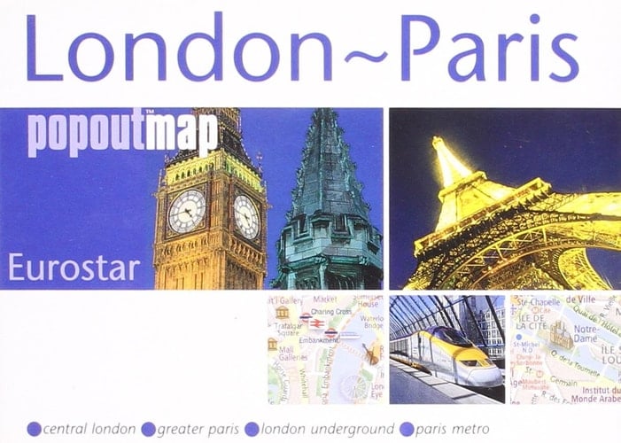 London-Paris Popout Map