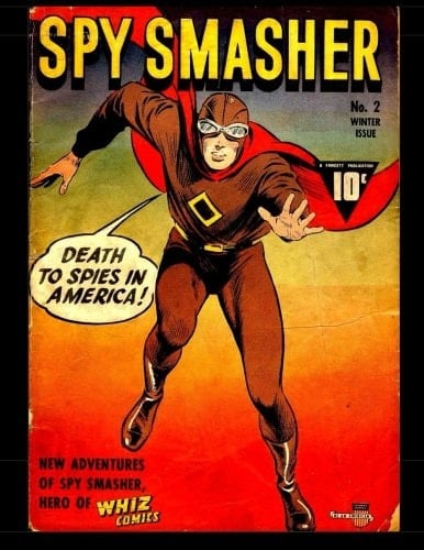 Spy Smasher #2 1941 Spy Superhero Comic