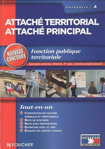 Attaché territorial, attaché principal fonction publique territoriale