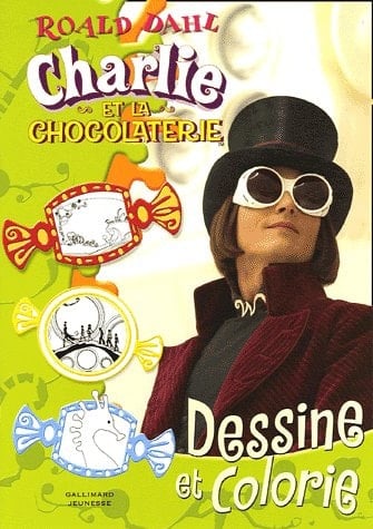 Charlie et la chocolaterie dessine et colorie
