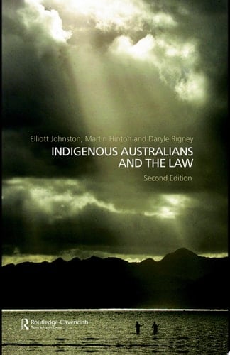 Indigenous Australians and the Law