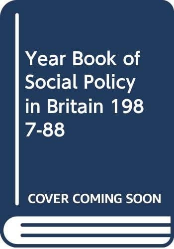 Year book of social policy 1987-8