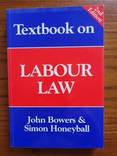Textbook on Labour Law