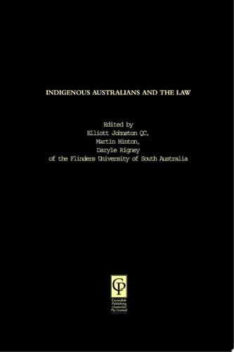Indigeneous Australians & The Law