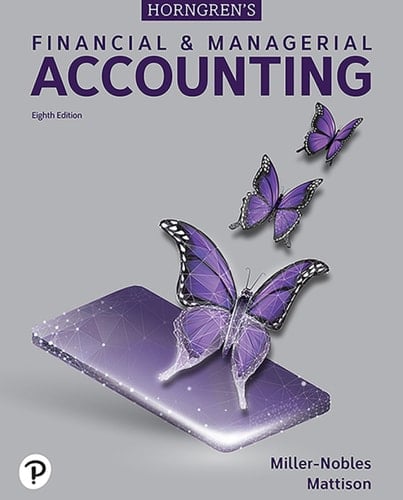 Horngren's Financial & Managerial Accounting (Pearson+)