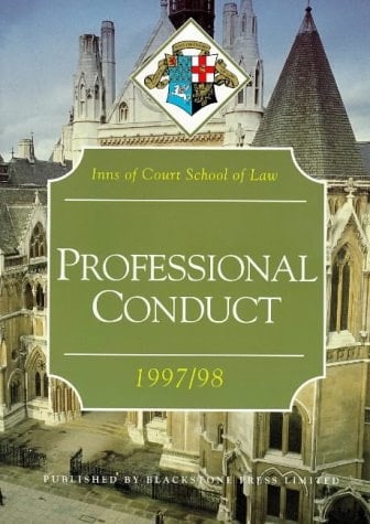 Professional Conduct, 1997-98