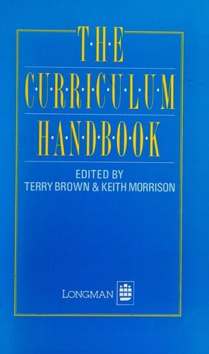 The Curriculum Handbook