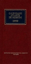 Calendario atlante De Agostini 1999