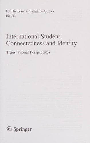 International Student Connectedness and Identity Transnational Perspectives