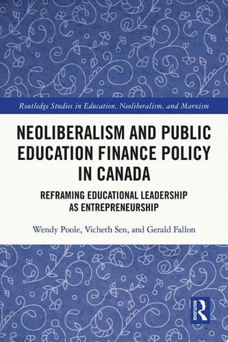 Neoliberalism and Public Education Finance Policy in Canada