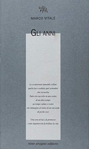 Gli anni poesie, 1985-2017