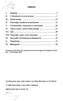 F. Bordewijk, Karakter (Memoreeks) (Dutch Edition)