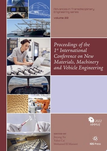 Proceedings of the 1st International Conference on New Materials, Machinery and Vehicle Engineering