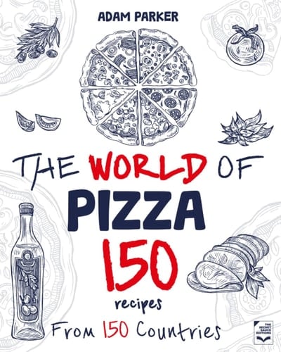 The World of PIZZA: 150 recipes from 150 countries. From the bustling streets of Italy to the vibrant markets of Asia redefines pizza through 150 exquisite variations.