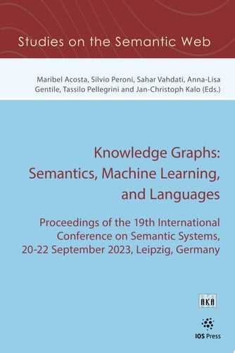 Knowledge Graphs: Semantics, Machine Learning, and Languages