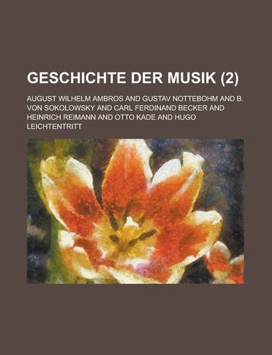 Geschichte Der Musik (2 )