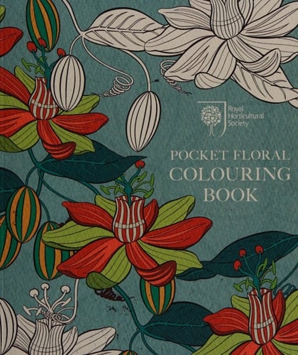 RHS Pocket Floral Colouring Book