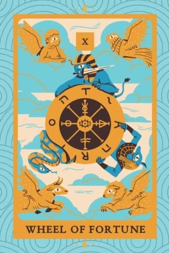 Wheel of fortune notebook: Writing version