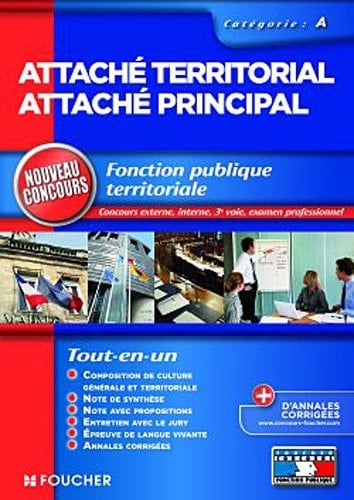Attaché territorial, attaché principal fonction publique territoriale